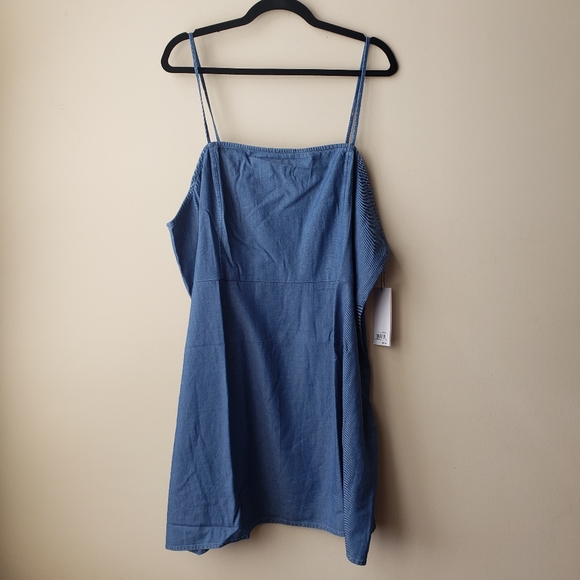 B.P. Dresses & Skirts - 🆕️B.P.  Chambray Plus Size Slip Dress🆕️ F74